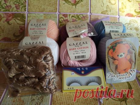 пряжа. нитки. фурнитура. крючок. Gazzal "Baby Cotton". волосы для куклы.
#Вязанаяигрушка #вязание #вязанаяжизнь #амигурумиигрушка #наборпряжи #пряжа #нитки #фурнитура #крючок #GazzalBabyCotton #волосыдлякуклы