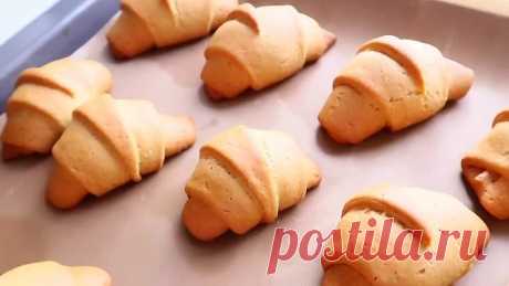 Медовые рогалики с начинкой 🥐Вкусняшка к чаю на скорую руку! Медовое печенье/Honey cookie