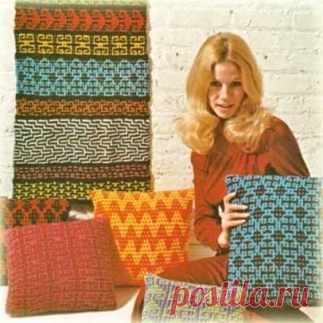 Схемы узоров &quot;ленивого&quot;жаккарда. Часть 1