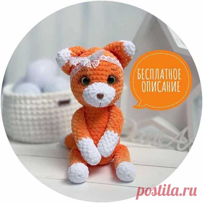 Плюшевая лисичка схема амигуруми | Амигуруми крючком схемы