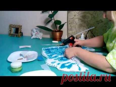 КЛЕЕВОЙ ПИСТОЛЕТ.КОКОШНИК.кокошник+своими руками.Термопистолет клеевой