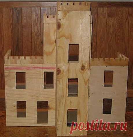 Free Doll House Plans - How to Build A Dollhouse