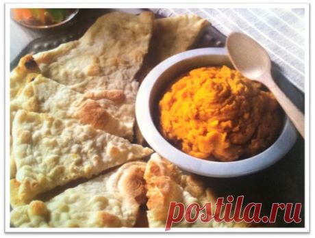 Арабский хлеб пита и хумус из тыквы Термомикс. | РЕЦЕПТЫ ТЕРМОМИКС | Thermomixmania