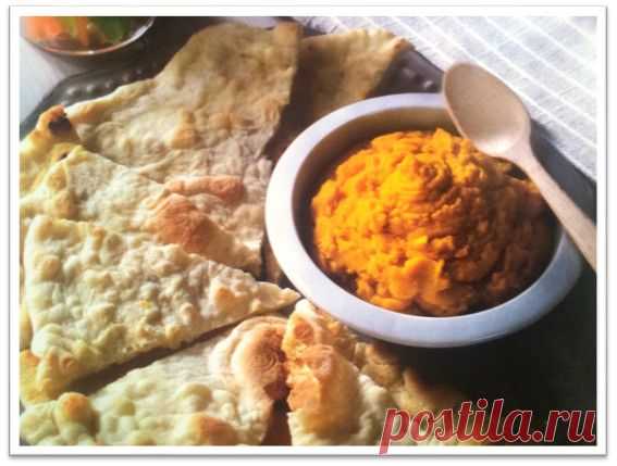 Арабский хлеб пита и хумус из тыквы Термомикс. | РЕЦЕПТЫ ТЕРМОМИКС | Thermomixmania