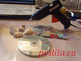 Elena`s HandMade: Салфетницы из CD