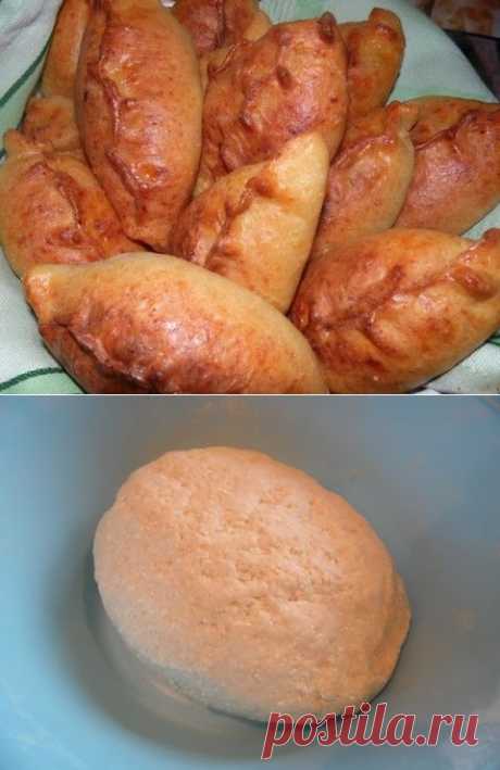 Воскресные пирожки-гребешки из творожного теста