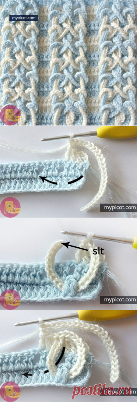 Неповторимый узор крючком — Сделай сам, идеи для творчества - DIY Ideas