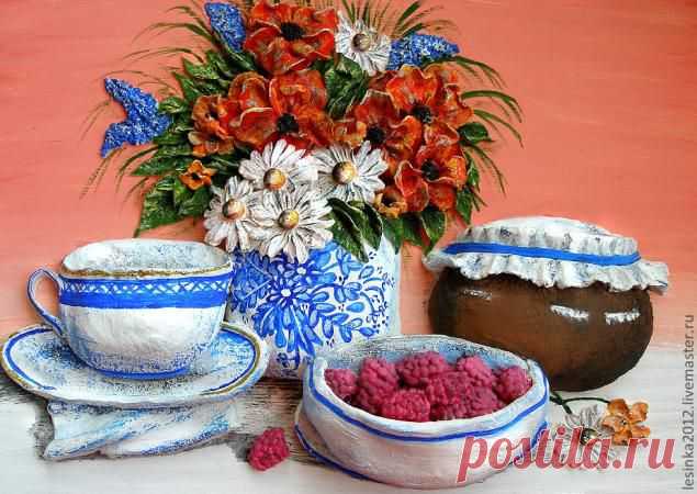 МК картины из соленого теста