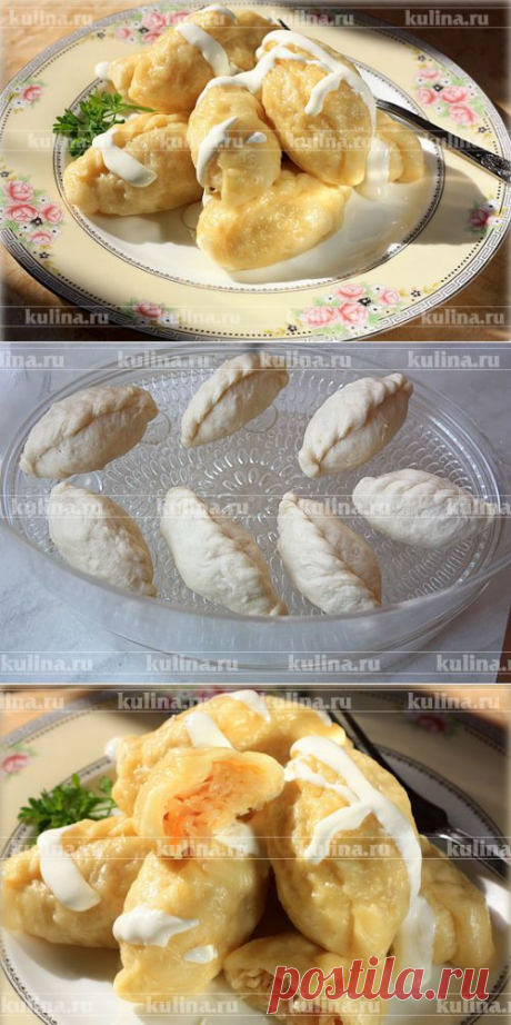 Вареники на пару с капустой – рецепт приготовления с фото от Kulina.Ru