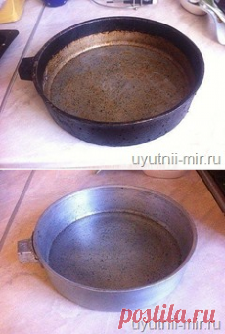 Как очистить чугунную посуду от нагара