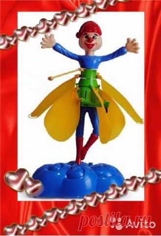 Летающий клоун joker с музыкой и подсветкой купить в Краснодарском крае на Avito