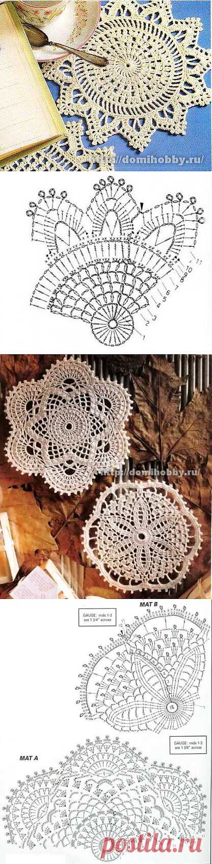 Салфетки-подстаканники.