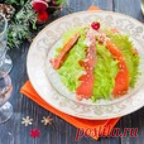 Салат "Мимоза" с сыром и красной рыбой Кулинарный рецепт