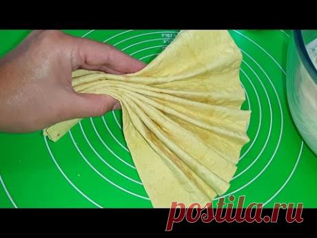 Турецкий берек из лаваша за минуты