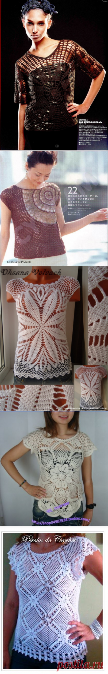 Crochetpedia: Crochet Shirt Blouse Patterns 2