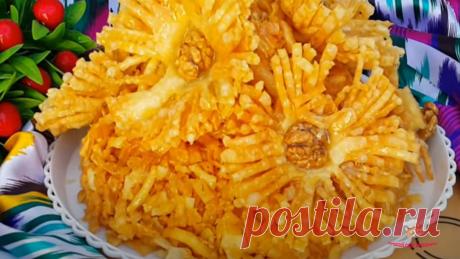 ВОСТОЧНЫЙ ЧАК ЧАК ТАЮЩИЙ ВО РТУ. ВКУСНЯТИНА! А какая красота получается! Давайте приготовим?