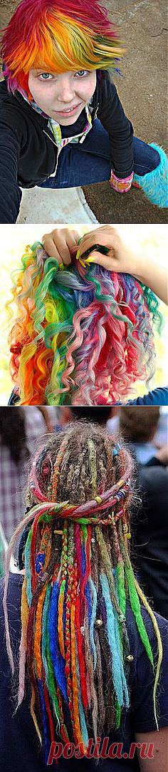 rainbow lashes | Windows to the Soul