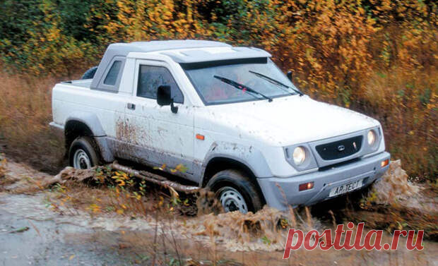 «Автомобильный Франкенштейн» Российский джип «АВТОС-2317» для села, который собирали из пластика