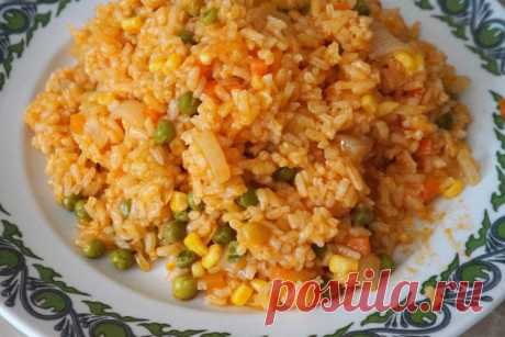 Рис с овощами - Простые рецепты Овкусе.ру