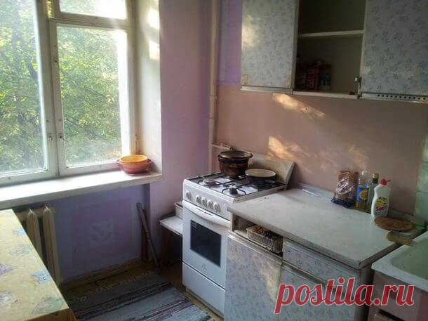 Квартира 32 кв.м. «До и после». Это стоит увидеть! | Interesno.club