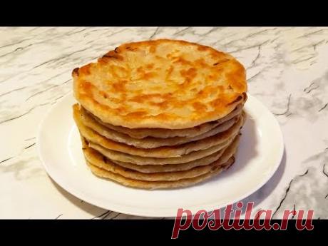 Катлама с Луком / Piyozli qatlama / Tortillas With Onions / Слоёные Лепёшки с Луком / Қаттама