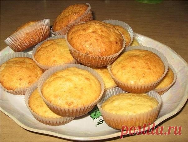 Творожные кексы к чаю