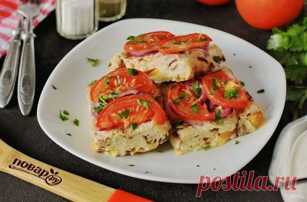 Куриная запеканка ПП - пошаговый рецепт с фото на Повар.ру