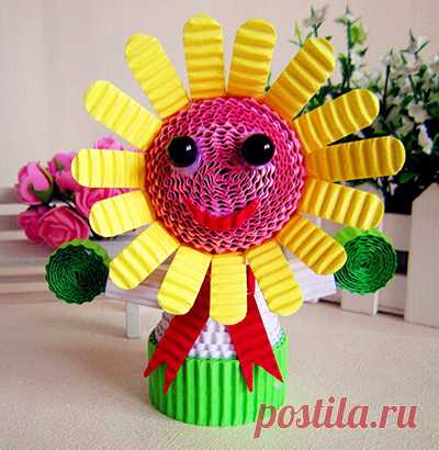 Поделки из гофрированного картона - Поделки с детьми | Деткиподелки