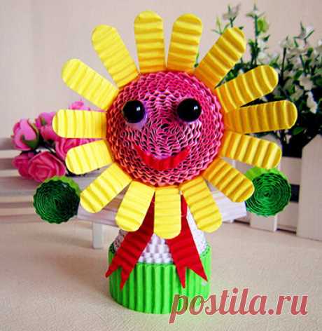 Поделки из гофрированного картона - Поделки с детьми | Деткиподелки