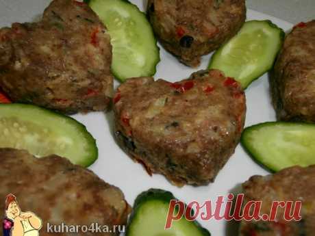 Сердечные котлетки из курицы
