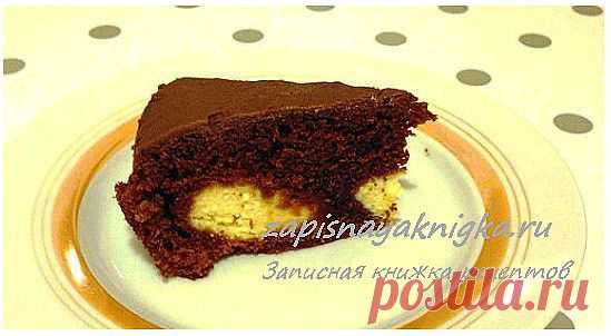 Кекс с творожными шариками