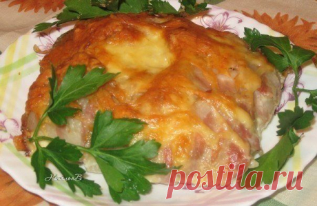 Грибная картошечка в мясном мешочке | Мамам, женщинам, бабушкам и очень любознательным.