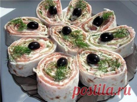 Шустрый повар.: Закуски из лаваша. 13 вариантов