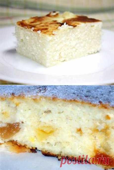 Запеканка из творога как в детском саду