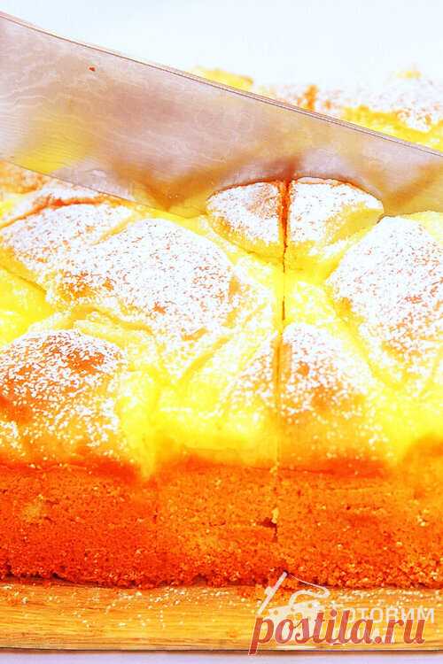 Обалденный Пирог с Яблоками и Заварным Кремом - пошаговый рецепт с фото на Готовим дома