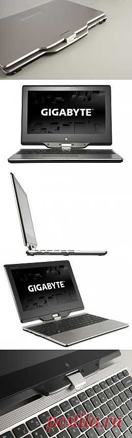 GIGABYTE U21M — мощный ультрабук и планшет в одном устройстве / Hi-Tech.Mail.Ru