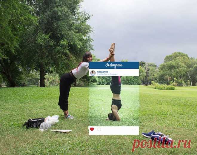 Правда, лежащая за рамками фотографий в Инстаграме