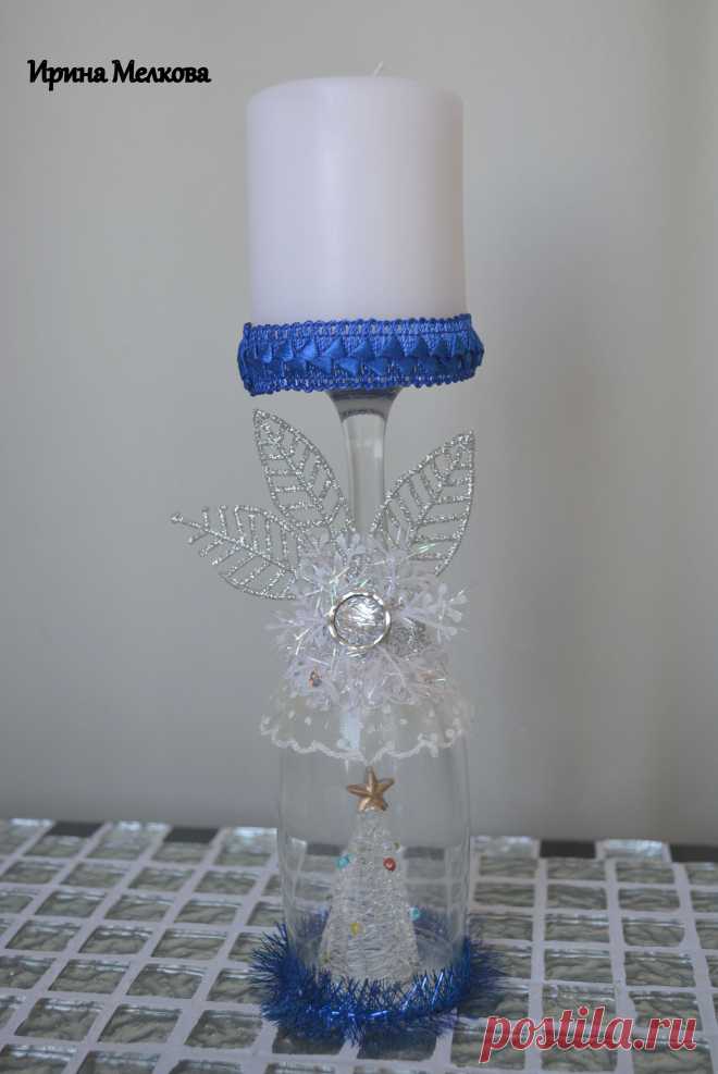 Подсвечник " Елочка" В наличии и на заказ  topiariiira.ru