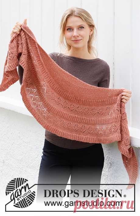 Шаль Sienna Wrap - блог экспертов интернет-магазина пряжи 5motkov.ru