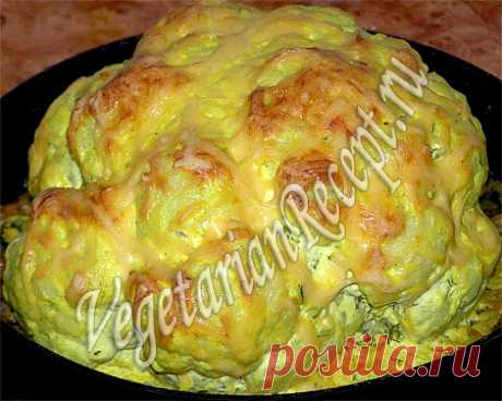 бесподобная ЦВЕТНАЯ КАПУСТА, фаршированная сыром и зеленью...