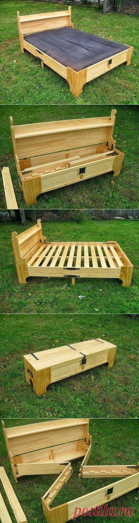 Кровать-ящик, ящик-кровать... Это нереально круто!
