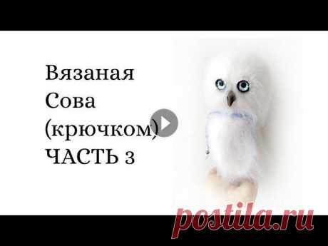 Вязаная Сова крючком ЧАСТЬ 3 Всем привет! Это третий этап вязания Совы! МАТЕРИАЛЫ : ЧАСТЬ 1: ЧАСТЬ 2: ЧАСТЬ 3: Спонсор данного видео магазин &quot;Макондо&quot; Яркий Мир творчест...