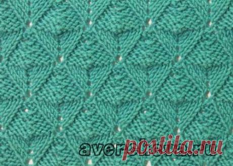 Узор 654 | каталог вязаных спицами узоров