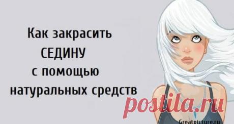 Как закрасить седину с помощью натуральных средств ➡️ Кликайте на фото, чтобы прочитать статью полностью