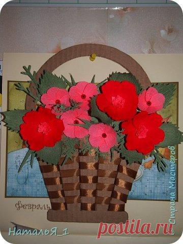 Прекрасная корзинка с цветами — Сделай сам, идеи для творчества - DIY Ideas