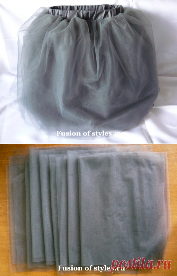 Юбка из фатина для девочки своими руками | СЛИЯНИЕ СТИЛЕЙ