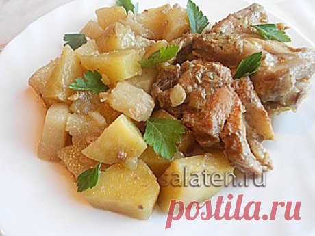 Курица с картошкой в рукаве, пошаговый рецепт с фото | Блог Маргариты Сизоновой