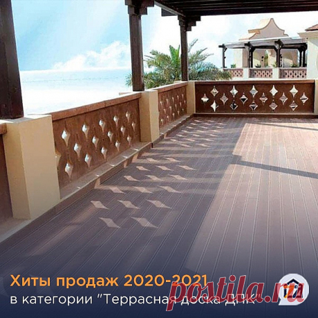 Хиты продаж в категории &quot;Террасная доска ДПК&quot; за 2020 и 2021 гг.