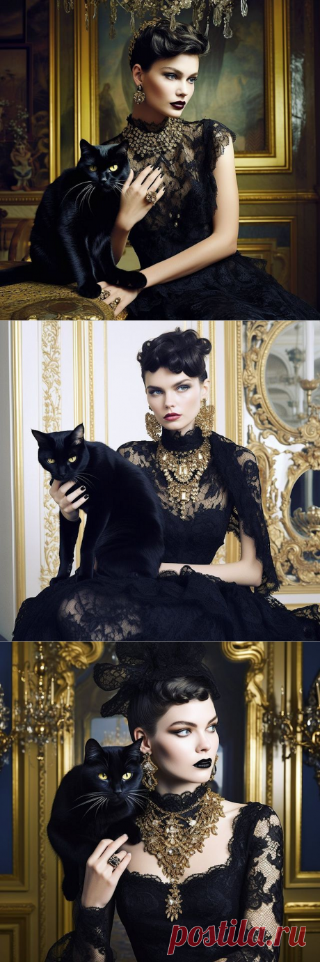 Black and Gold / Черный и золотой