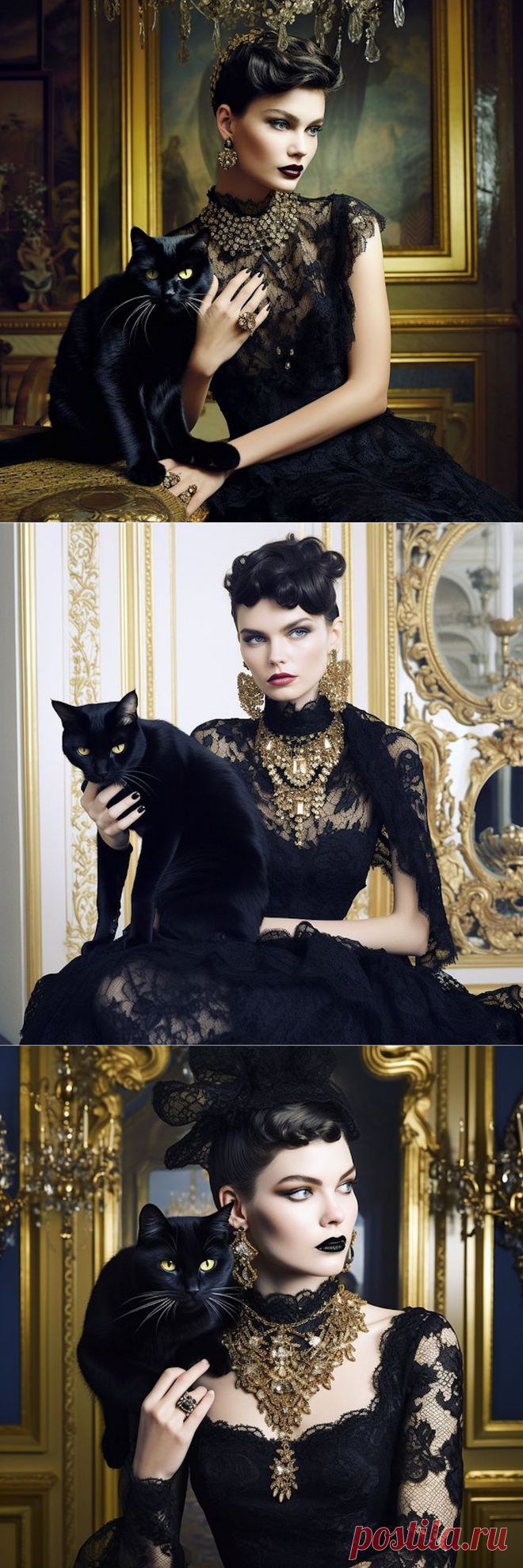 Black and Gold / Черный и золотой